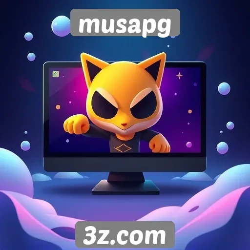 principais recursos do site musapg