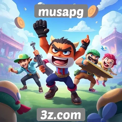 Jogos em destaque na plataforma Musapg atraem novos jogadores